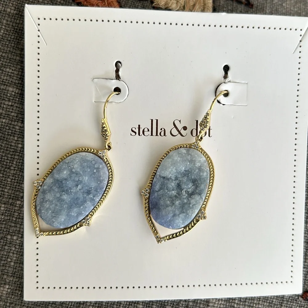 NWT Stella & dot drop earrings - Picture 5 of 7